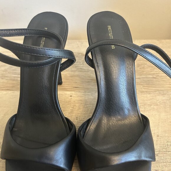 Pretty Little Thing Strappy Heels Shoes - Picture 4 of 15